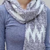 Chunky knit infinity scarf