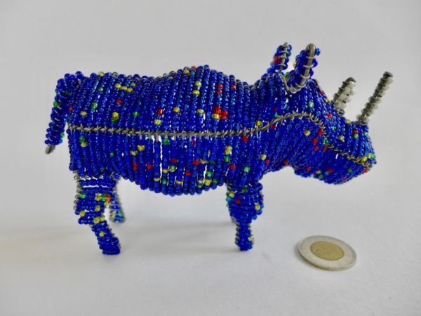 Beaded Rhino