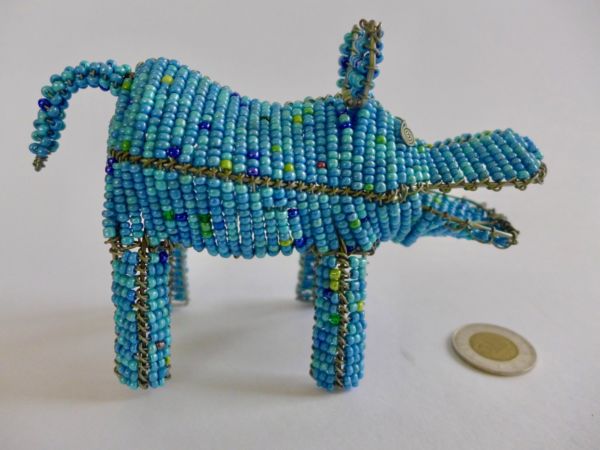 Beaded Hippo