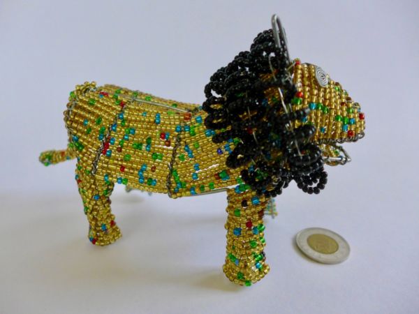 Beaded Lion