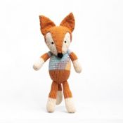 Hand Knitted Stuffy - Fox
