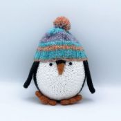 Hand Knitted Stuffy - Penguin