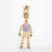 Hand Knitted Stuffy - Giraffe