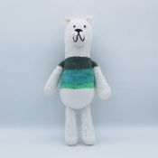 Hand Knitted Stuffy - Polar Bear