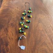 Three Strand Silk Necklace