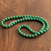 Single Strand Silk Necklace