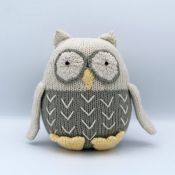 Hand Knitted Stuffy - Owl